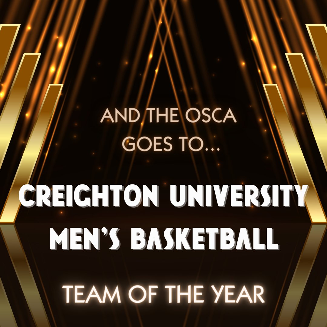 Omaha_Sport's tweet image. Your 2023 Team of the Year... @BluejayMBB! Congratulations on your historic run. #2023OSCAS #GoldBeginsHERE 

@gocreighton