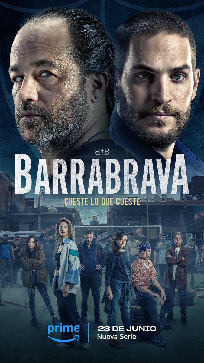 #Barrabrava llega a Prime Video el 23 de junio. Acá el trailer: youtu.be/yeUW6cW-FZA