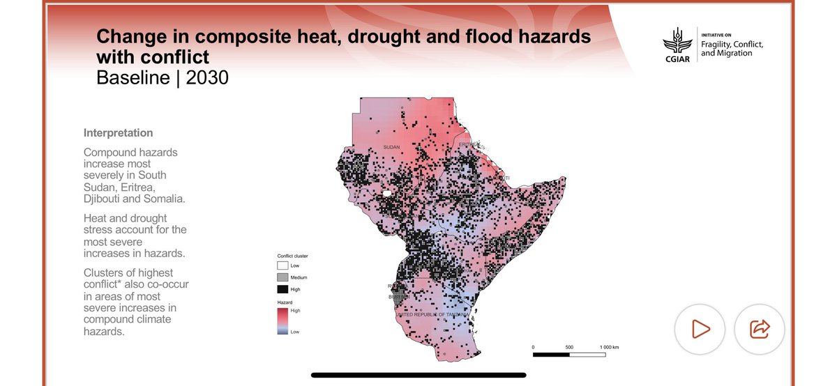 And_Harper's tweet photo. @CGIAR launched the #climatesecurity observatory today. @Refugees are already using the amazing data sets &amp; analysis to help anticipate future #climateimpacts on vulnerable populations. Thnx for the opportunity to provide closing remarks! #ActionableEvidence https://t.co/9sr6Elc0Zg