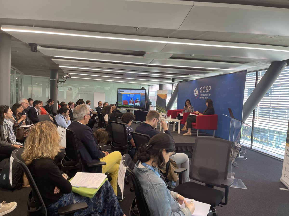 And_Harper's tweet photo. @CGIAR launched the #climatesecurity observatory today. @Refugees are already using the amazing data sets &amp; analysis to help anticipate future #climateimpacts on vulnerable populations. Thnx for the opportunity to provide closing remarks! #ActionableEvidence https://t.co/9sr6Elc0Zg