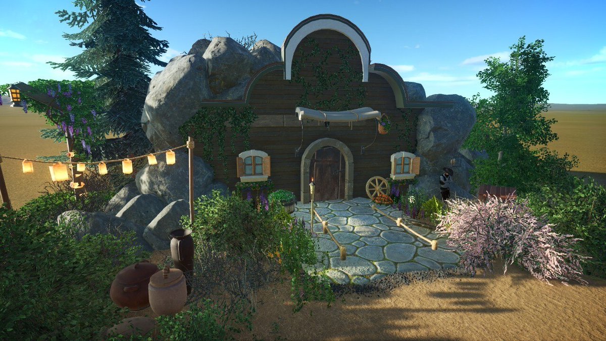 PlanetCoaster's tweet photo. Inspired by the age old tale of fantasy realms is Hobbit Home Decoration House by frankynutsofficial!
This quaint house is perfect for your fantasy inspired parks this #SteamTuesday
Explore on the #SteamWorkshop:
https://t.co/oFA57mNvqq https://t.co/EPWIXmcK1p