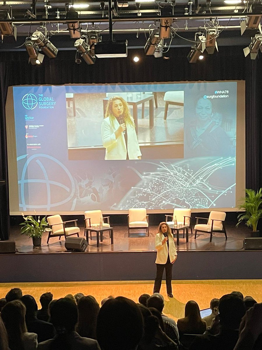 Dr Sabrina Asturias <a href="/astusabris/">Astu</a> delivering an absolute gut-punch of a talk to kick off <a href="/surgfoundation/">The Global Surgery Foundation</a>’s event: Moving Dialogue to Implementation: Sustainable Financing for #GlobalSurgery. 

“The worst thing is knowing that if my patients were in HICs they would get better care”