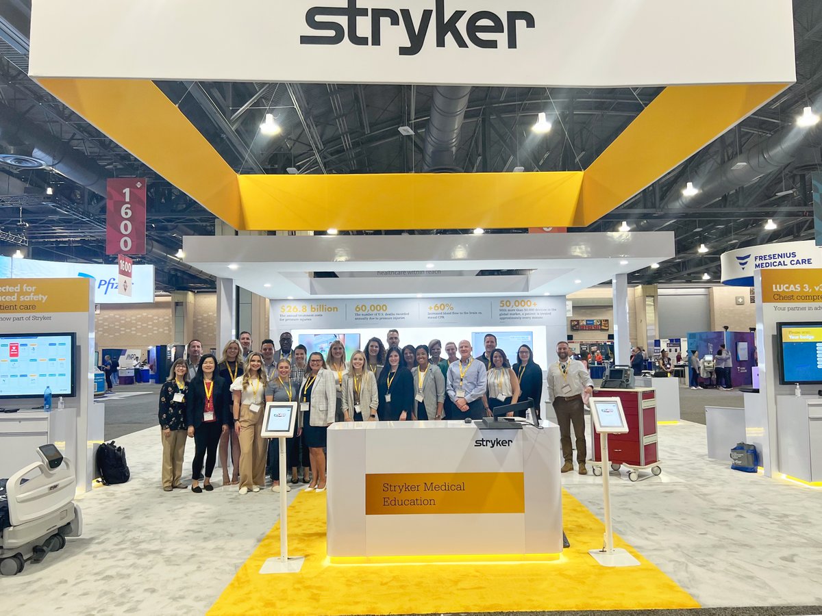 Today’s the day! Visit us at NTI booth #1624 to experience our connected solutions across the continuum of care.

#AACN #NTI #NTI2023 #NTIPhiladelphia #ICUNurse #CriticalCareNurse #EmergencyCare #NurseLife #NurseConference #Stryker