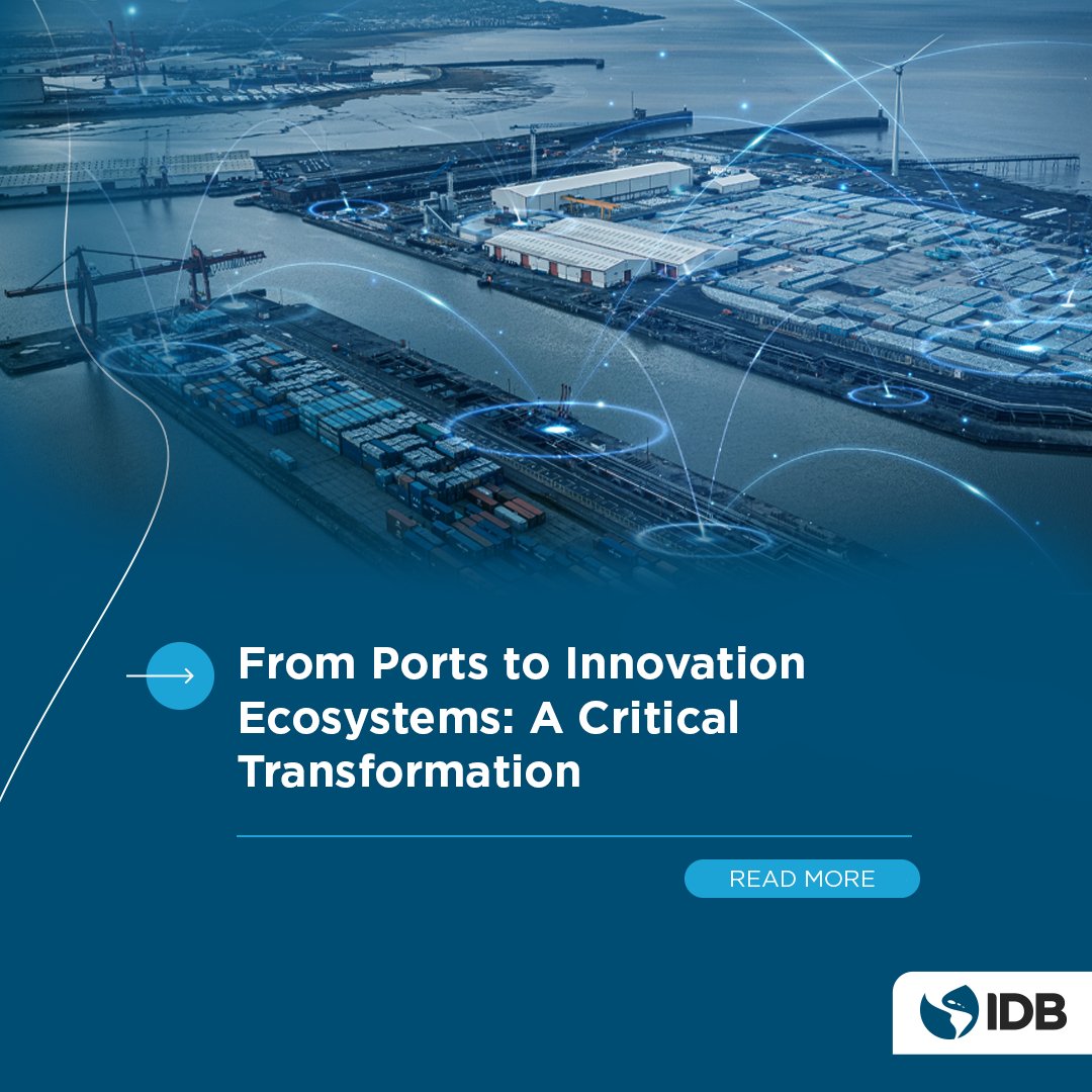 FabrizioOpertti's tweet photo. Technological innovation and the development of smart and sustainable #ports go hand-in-hand with an environment conducive to creativity and innovation. Read our new blog entry to learn more about critical aspects of emerging port ecosystems:  https://t.co/XmK4gDeo80 https://t.co/u6z3ywluX2