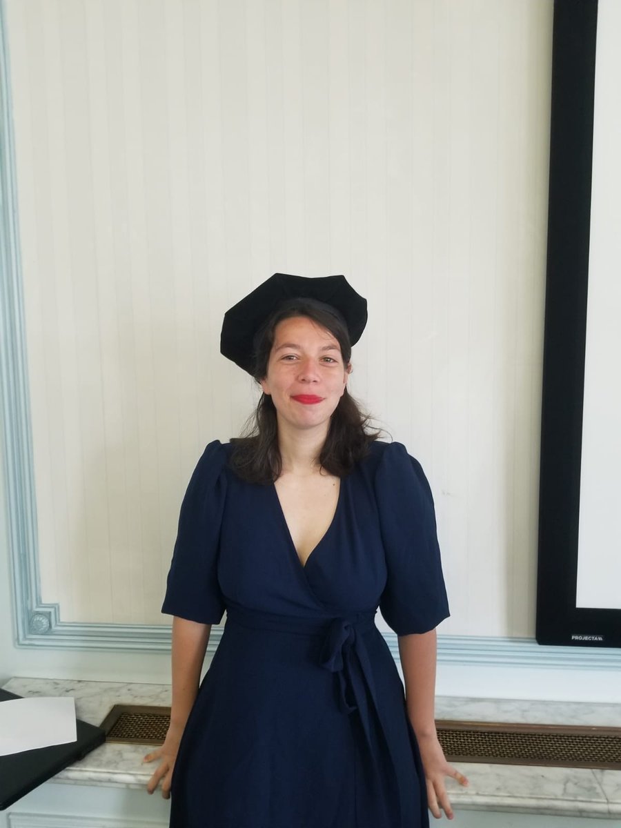 BlanquiPremier's tweet photo. Yesterday I became a Dr! I can't save you in a plane crash but I can talk about feudalism, so there's that! Huge thanks to best supervisors @mediaevalrevolt and @jeanneologist, with me until the end! 1/2 https://t.co/U8RzAtwsUv