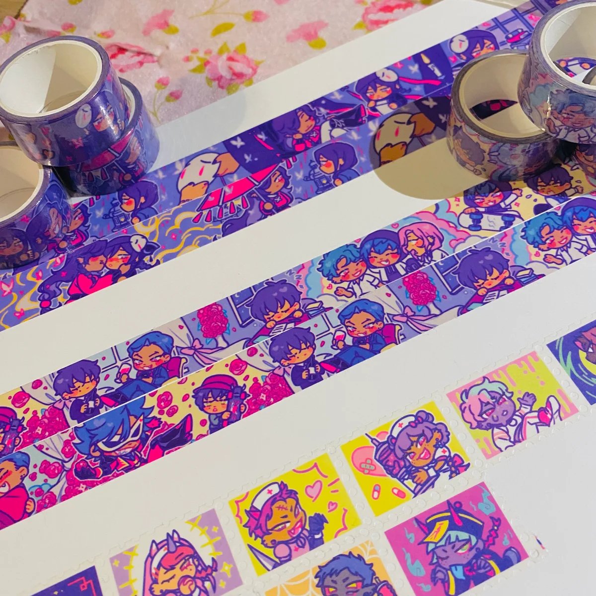 should i restock tadaai washi? I have no time to actually do new merch about them for next cons hhmmm