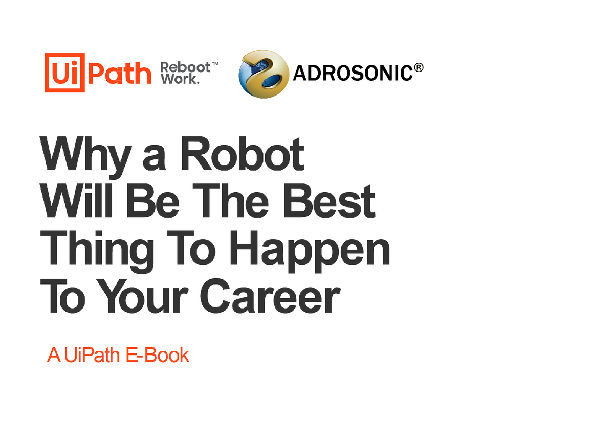 adrosonic's tweet photo. In addition to #efficiency and #quality benefits of #RPA employees will be happier and more productive. RPA can take over the mundane, repetitive work that no one likes and free people to focus on the rich and fulfilling parts of work. Read the ebook at https://t.co/KFZdFA3T2w. https://t.co/lDyVwDakNI