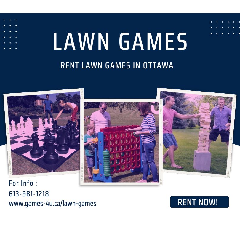 Let's soak up the sun, enjoy friendly competition, and create memories that will last a lifetime with lawn games in Ottawa. Rent Now!🌿🎾🌞🥏  💪 #LawnGameOttawa @games4uCA 
 #Tuesdaythought #LawnGames #Corporate #CommunityEvent #Ottawa #ON #Orleans #kanata #rentals #gametruck