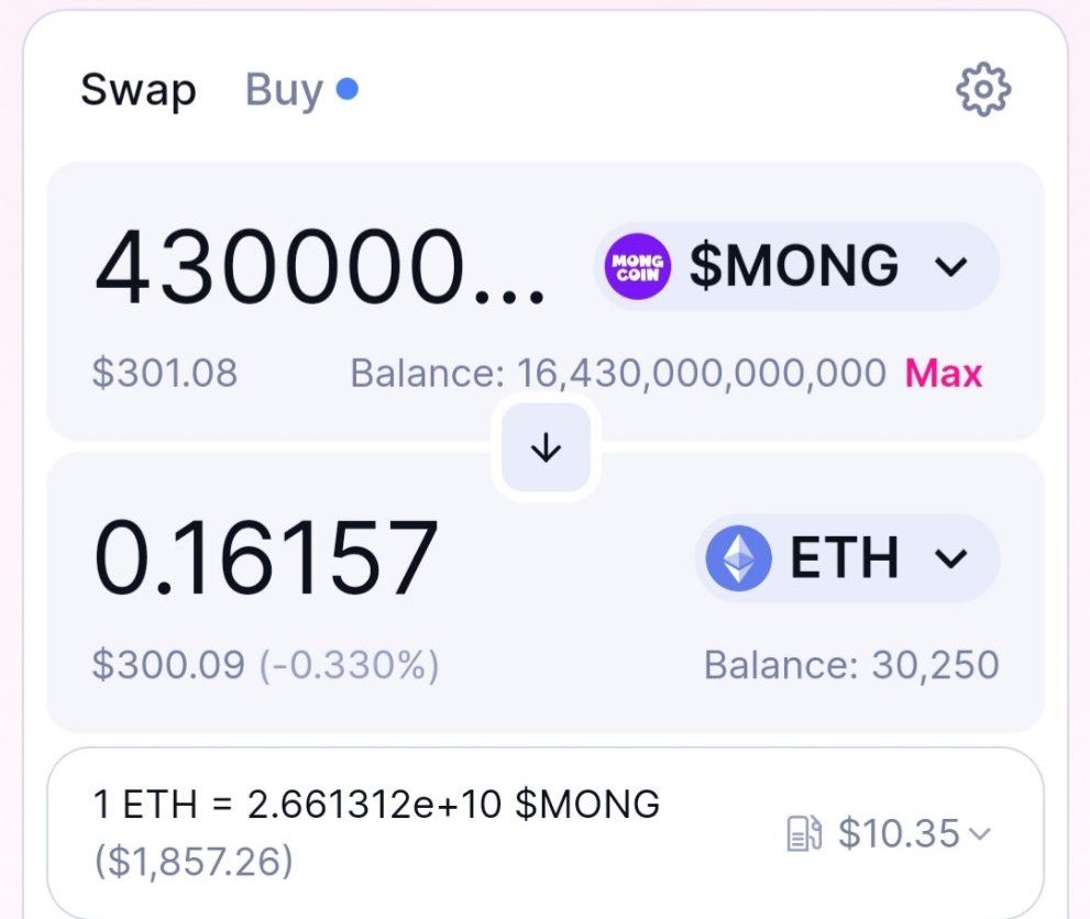 Giving away $300 in $MONG to a random follower in the next 24 hrs ⏰

Drop your $ETH address, follow &amp; RT 🔔