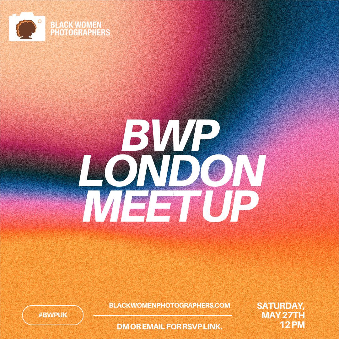 BlkWomenPhoto's tweet photo. If you live in Philly, Atlanta, London, or Los Angeles, we have Black Women Photographers events happening in your city this Saturday, May 27th. 👀✨

Send us a DM to RSVP. ✨ https://t.co/sbdbE0MaT1