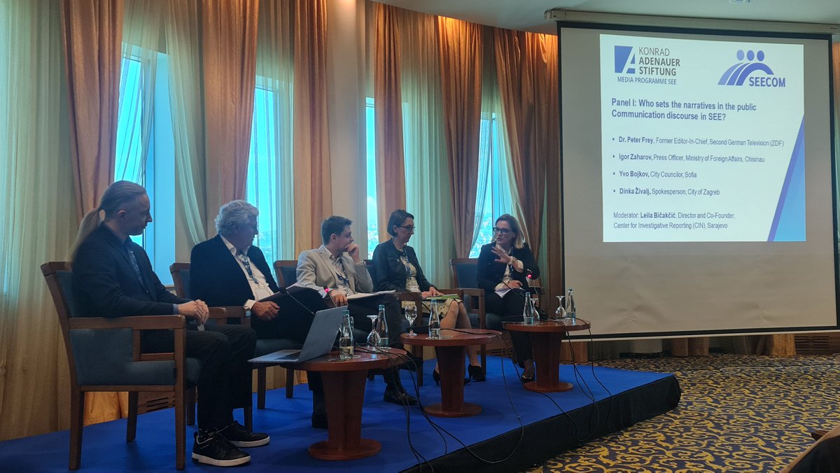 seecom_info's tweet photo. 📢 Exploring Narrative Shapers in Public Sector Communication during times of Global Uncertainty. The role of education takes important role at the stage, sparking interesting discussions. 
#SEECOM2023 #GovernmentCommunicationConference https://t.co/yLlbqCdoKj
