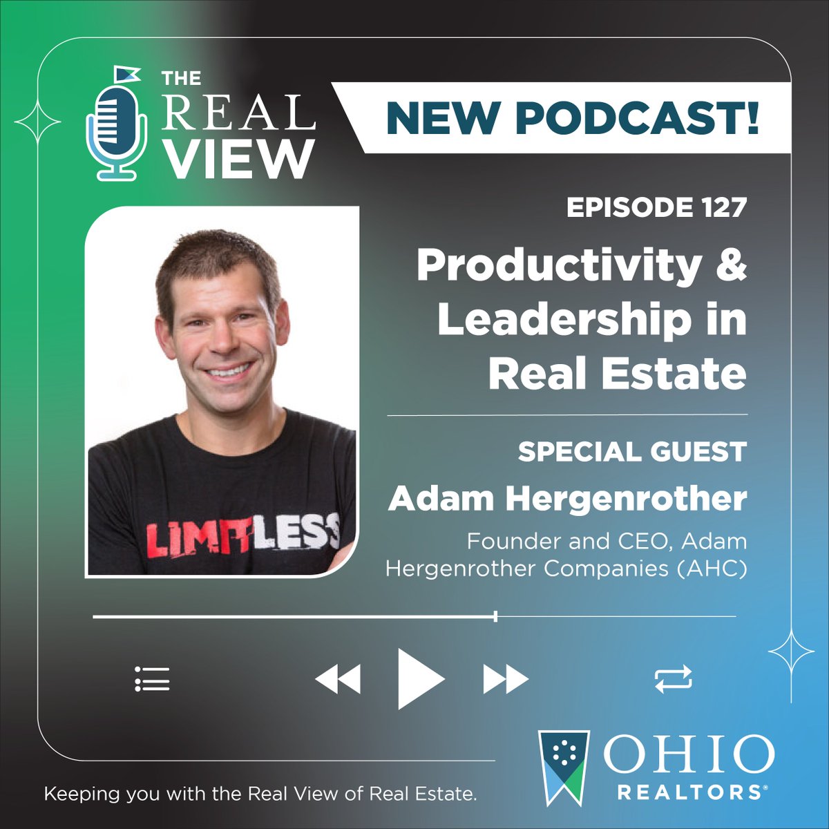 ❗️🏠🎧#ListenAlert This week's episode features Adam Hergenrother on he approaches productivity and leadership in today’s real estate world.

Listen, download and subscribe now:
Apple: tinyurl.com/49cjrjke
Google: tinyurl.com/rcuy7dns
Spotify: tinyurl.com/m4d275d6