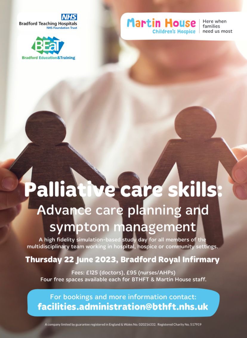 _EveMalam_'s tweet photo. Do you work with babies, children or young people with life limiting illness? Come and join us for a multidisciplinary study day around advanced care planning and symptom management #paediatricpalliativecare #endoflifecare #peolc 
Please retweet and share 💜 https://t.co/qsMqDvlrFK