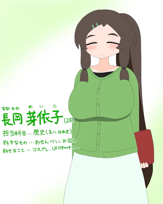 アラサーのおっとり系うちのこです めいちゃんとお呼びください よろしくおねがいします  ※正直作者的にはめちゃくちゃに気に入ってます 濃いの出ますコレは(意味深)  #けだまっこ
