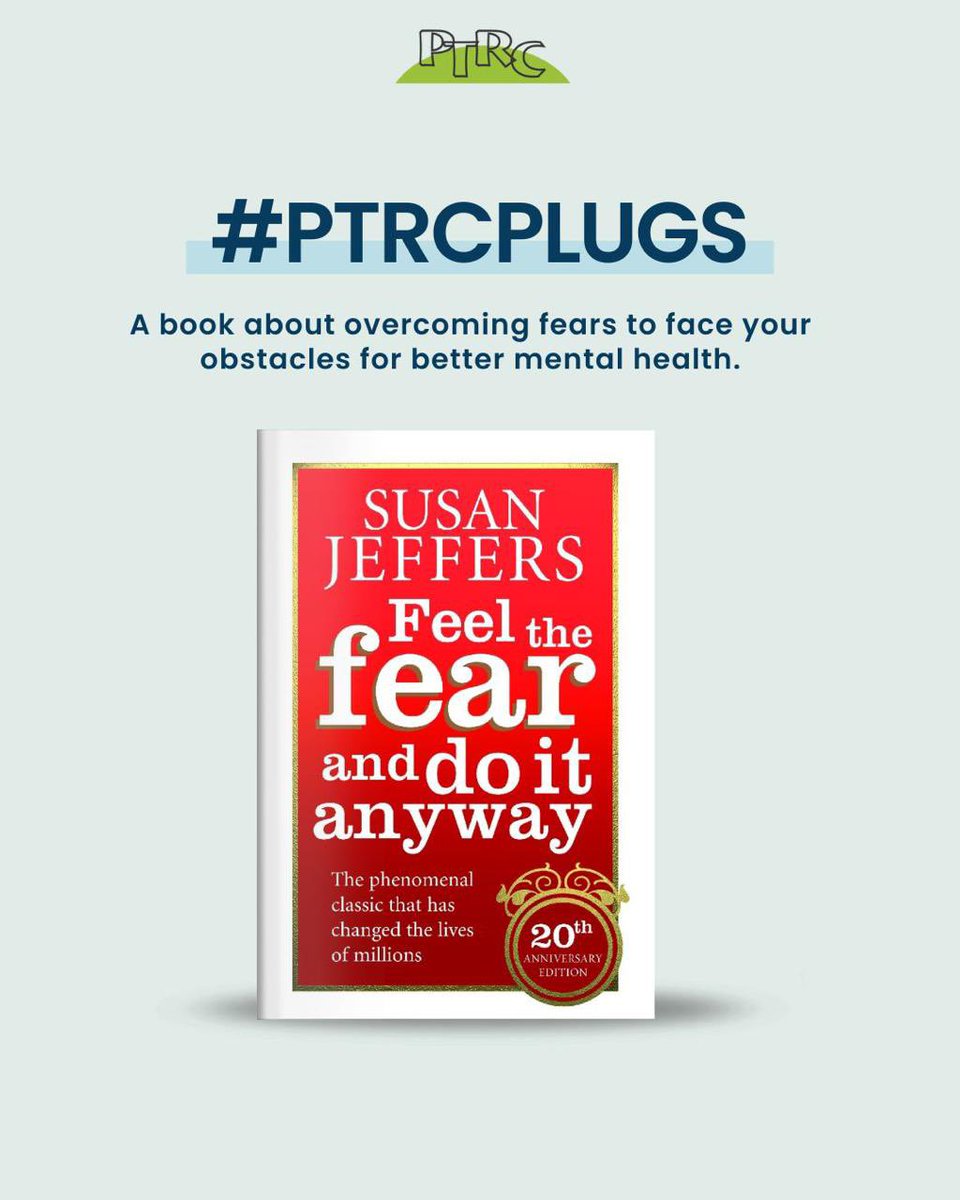 This months PTRC plug is definitely ‘Feel The Fear and Do It Anyway’ by Susan Jeffers which  has helped thousands of people through its dynamic techniques for turning fear, indecision, and anger into power, action, and love. 

#PTRC #PTRCMumbai #PTRCPlugs #Fear #OvercomingFear