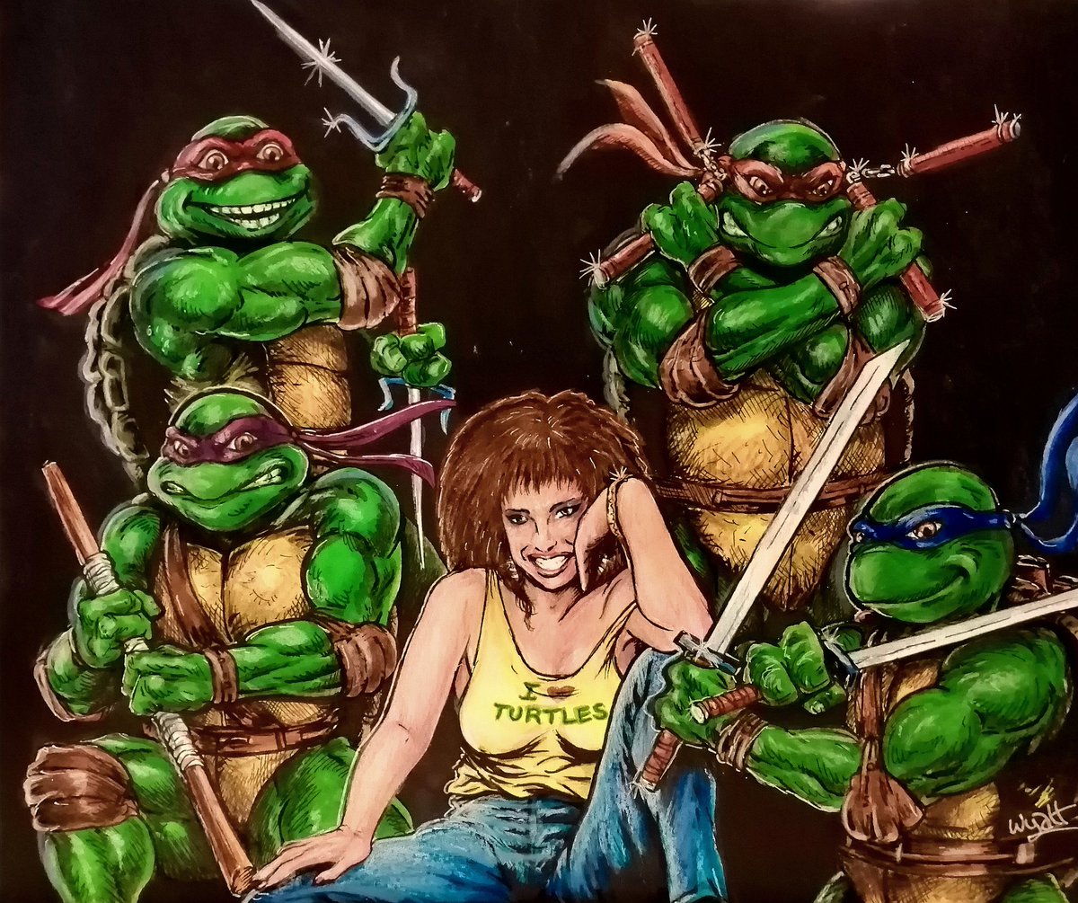 Happy World Turtle Day! #swyattart #turtle #worldturtleday #teenagemutantninjaturtles #tmnt