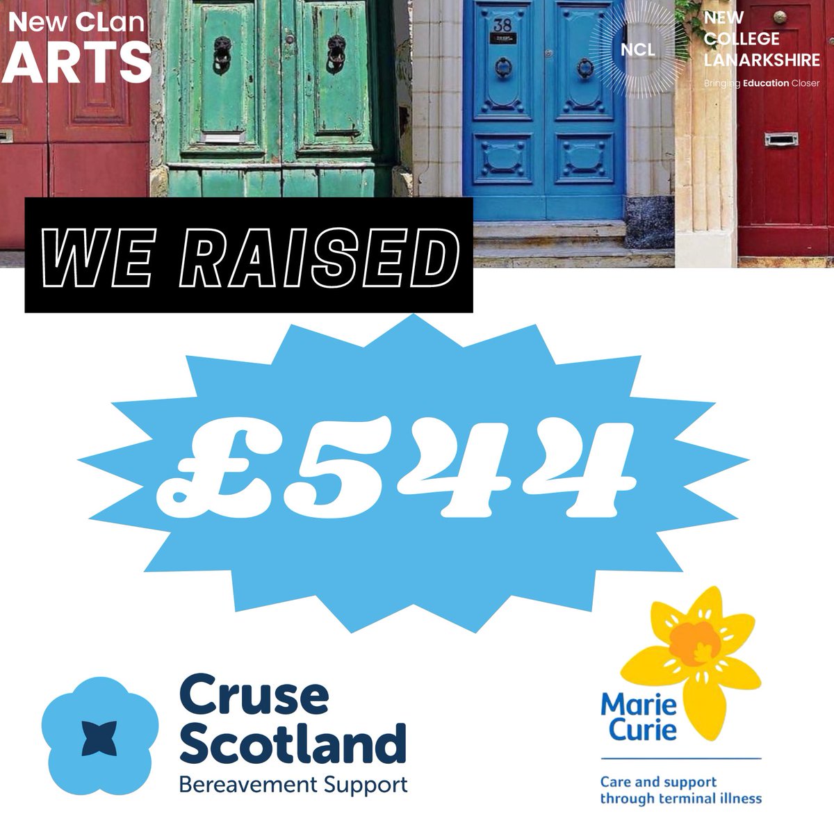 MarnieSue's tweet photo. We wrote a play, performed the play. 😅 Thank you to all who came and saw The Eulogy at Roon The Hooses festival! And we raised an amazing £544 for charity! @NewCLanArts https://t.co/h7gQ92FdQv