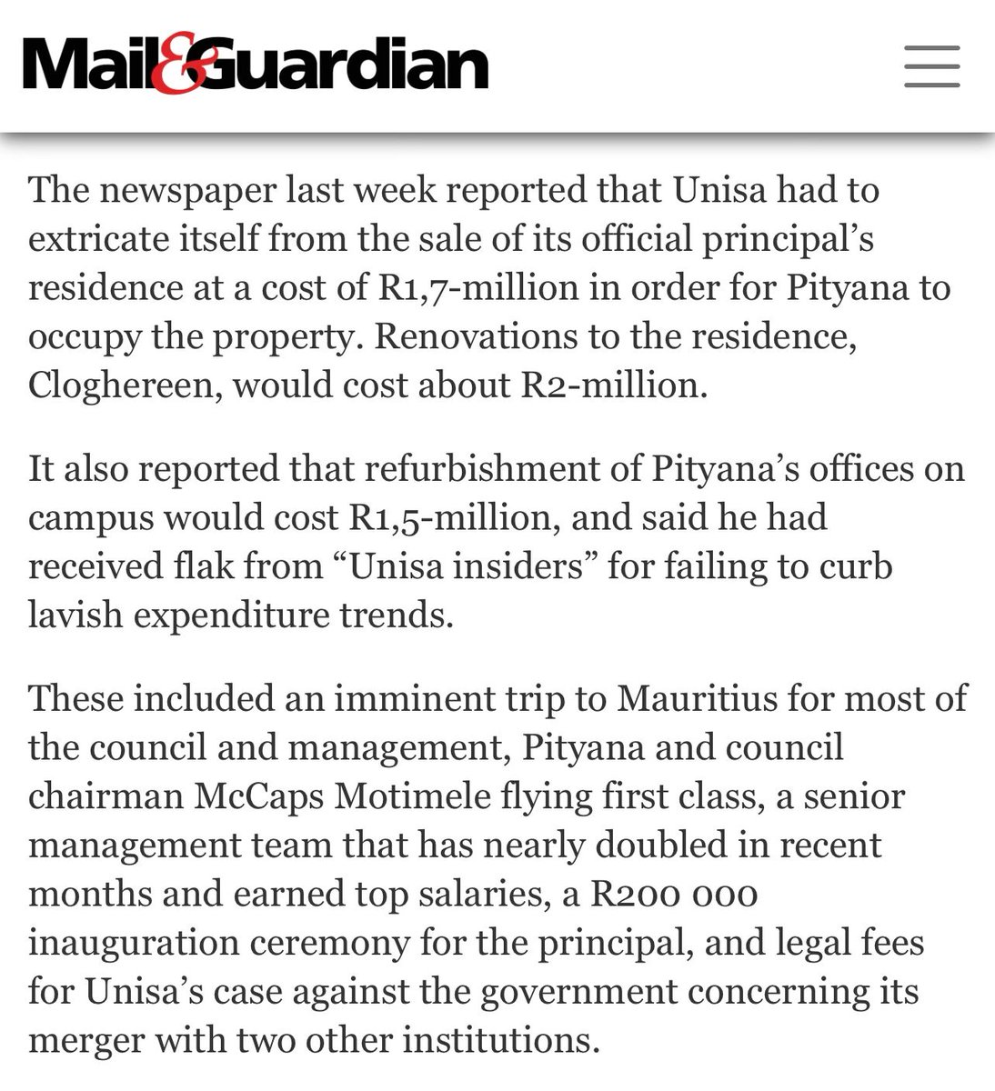 Thelumusa_Nkosi's tweet photo. I mean like how do you sleep at night knowing you enjoying the lavish things at the expense of students? #UnisaProblems https://t.co/6JX32clVjR