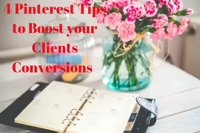 4 Pinterest Tips to Boost your Clients Conversions 

#Eleftheriabusinesspr #Digitalmarketing #onlinebusiness #writingcommunity #Pinteresttips #onlineshop #Pinterestads #marketingtips #contentstrategist #contentmarketing #growyourtraffic 

buff.ly/3MqOIlw