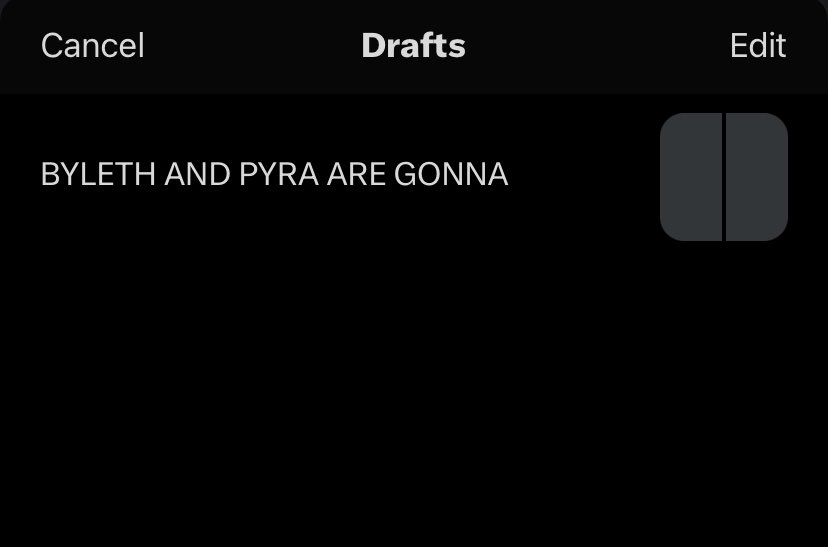 This tweet in my drafts and to this day, and I’ve no idea what Byleth and Pyra are gonna do