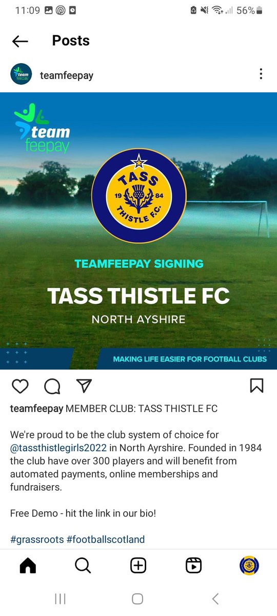 TASS THISTLE GIRLS F.C. tweet media
