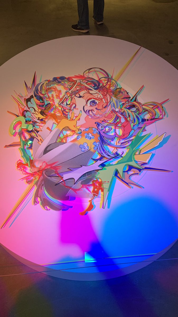 米山舞さんの個展に行ってきました！ 本当に圧倒的でした。印刷もこれ