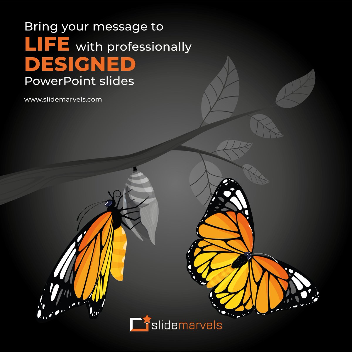SlideMarvels's tweet photo. Bring your message to life with professionally designed PowerPoint slides 🦋

#presenatationdesignagency #presentationdesigner #slidemarvels https://t.co/t3syw2If5d