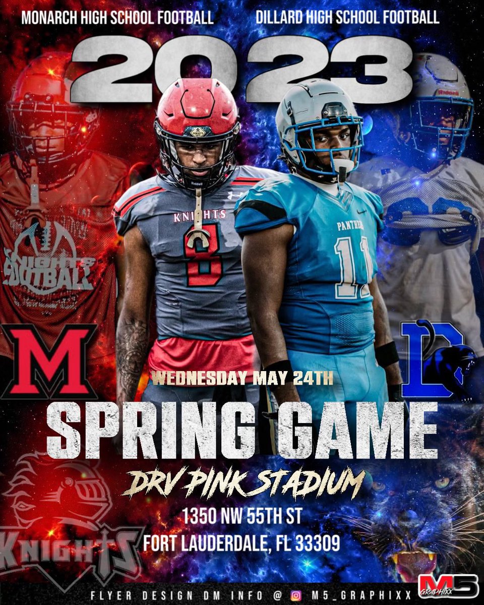 Monarch Knights Football (@mhs_knights_fb) on Twitter photo It’s Going down tomorrow! Biggest game of the Spring Season !! 20+D1 talent being showcased tomorrow <a href="/Coach_Davis3/">Coach Davis</a> <a href="/Coach_Mont70/">Roberto Montanez Jr</a> <a href="/Coach_RThomas/">Coach Rufus Thomas</a> <a href="/CoachPoole954/">Zackery Poole</a> <a href="/larryblustein/">Blustein Recruiting</a> <a href="/TheCribSouthFLA/">Frank Tucker</a> <a href="/CoachQ954/">Coach Q</a> <a href="/Andrew_Ivins/">Andrew Ivins</a> <a href="/ChadSimmons_/">ChadSimmons</a> It’s Going down tomorrow! Biggest game of the Spring Season !! 20+D1 talent being showcased tomorrow <a href="/Coach_Davis3/">Coach Davis</a> <a href="/Coach_Mont70/">Roberto Montanez Jr</a> <a href="/Coach_RThomas/">Coach Rufus Thomas</a> <a href="/CoachPoole954/">Zackery Poole</a> <a href="/larryblustein/">Blustein Recruiting</a> <a href="/TheCribSouthFLA/">Frank Tucker</a> <a href="/CoachQ954/">Coach Q</a> <a href="/Andrew_Ivins/">Andrew Ivins</a> <a href="/ChadSimmons_/">ChadSimmons</a>