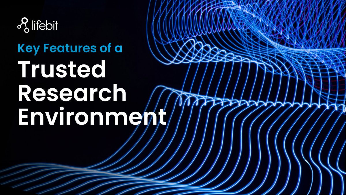 lifebitAI's tweet photo. Trusted research environments are becoming more prevalent as #health sectors strive to ensure #data accessibility &amp; security. Our blog post explains how #TREs can maximise research potential while providing data security from its key features. https://t.co/enbN73brj0 #Lifebit https://t.co/osBQ3u2phQ