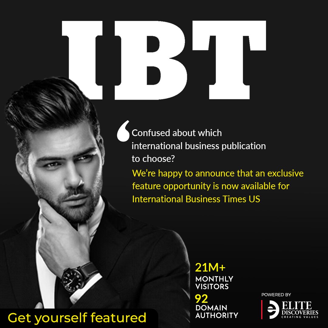 🔎 Confused about which international business publication to choose? We're here to help you out! 🌍💼

📣 We're excited to announce an exclusive feature opportunity for International Business Times US

#IBTimesFeature #BusinessPublication #GlobalNewsCoverage #FinanceNews