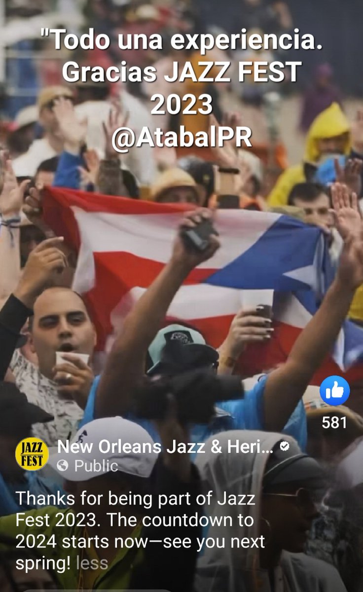 AtabalP's tweet image. Thanks New Orleans Jazz and Heritage Fest for having us... Atabal
