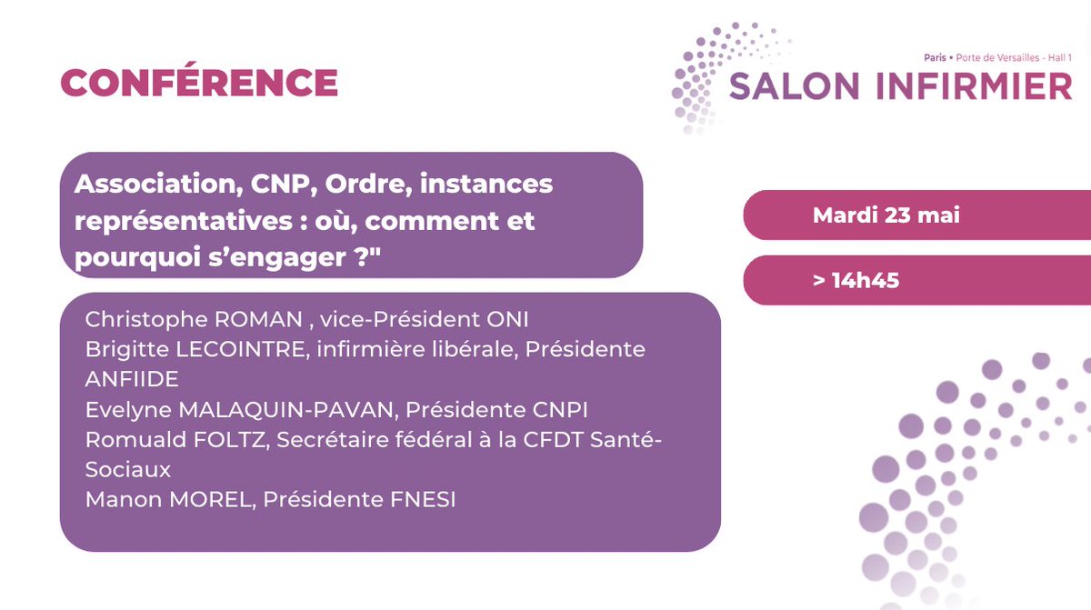 Salon Infirmier tweet media