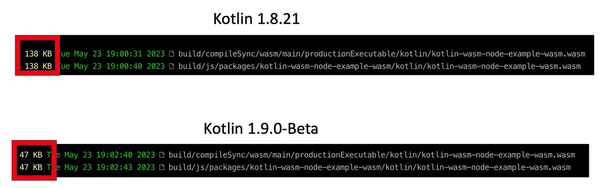 WebAssembly with Kotlin 1.9.0-Beta, and nice job🌹