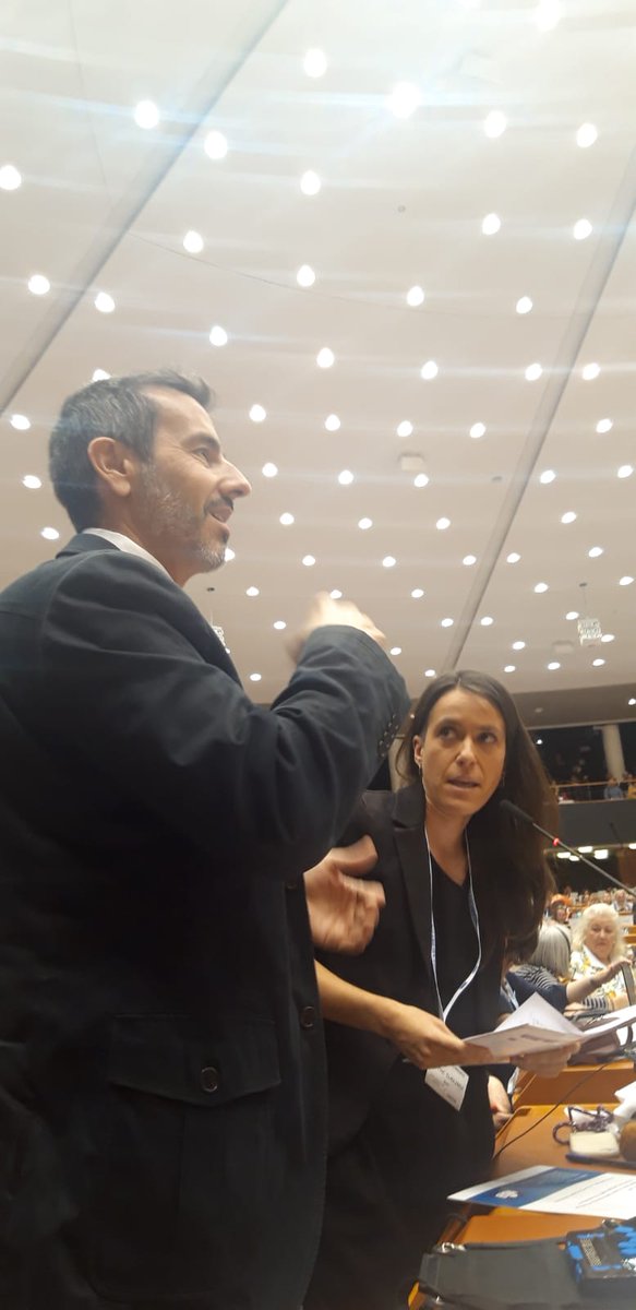 <a href="/FcoTrigueros/">Francisco Trigueros</a> as representative of EDbU, as always, defending the rights of deafblind people.
#EDbU #deafblind #deafblindness #DisabilityParliament