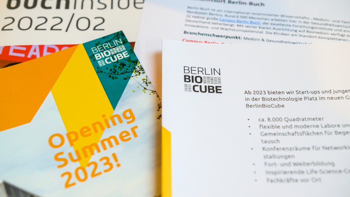 campusbuch's tweet photo. @transkriptde hat CBB-Geschäftsführerin Dr. Christina Quensel interviewt. Lesen Sie den Betrag zum @zukunftsorte Buch & zum Gründerzentrum #BerlinBioCube hier https://t.co/MYI2X4EOKe
#lifescience #innovation #healthcapital #technology #health #startup #biotech #medtech https://t.co/u6iKgskJfo