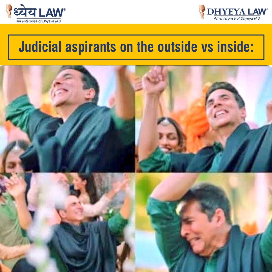 Legal Meme of the day! 😁😂

#sidhdhyeya #dhyeyaias #dhyeyajudiciary #dhyeyaclat #lawmemes #law #lawschool #lawyer #lawstudent #clat #lawyers #advocate #lawyerlife #judiciary #indianlawyer #memes #lawupdates #court #legalupdates #attorney #lawschoollife