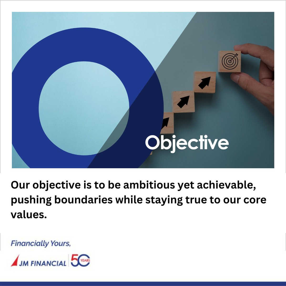 JMFL_group's tweet photo. Defining moments start with clear objectives.
#JMFinancial #50yearsofJMFinancial #FinanciallyYours https://t.co/N13F4SSig0