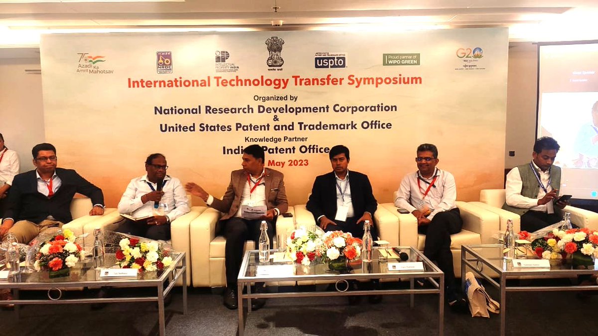 TIFAC4's tweet photo. Dr. Yashawant Dev Panwar, Sc-F,#TIFAC 
addressed issues related to #TransferofTechnology and #TechnologyExchange in the International Technology Transfer Symposium organised by #NRDC, #IPO and #USPTO at IHC, New Delhi today
@drpradeep19 @IndiaDST @NRDC @NRDC_India https://t.co/RhrnKiE62b