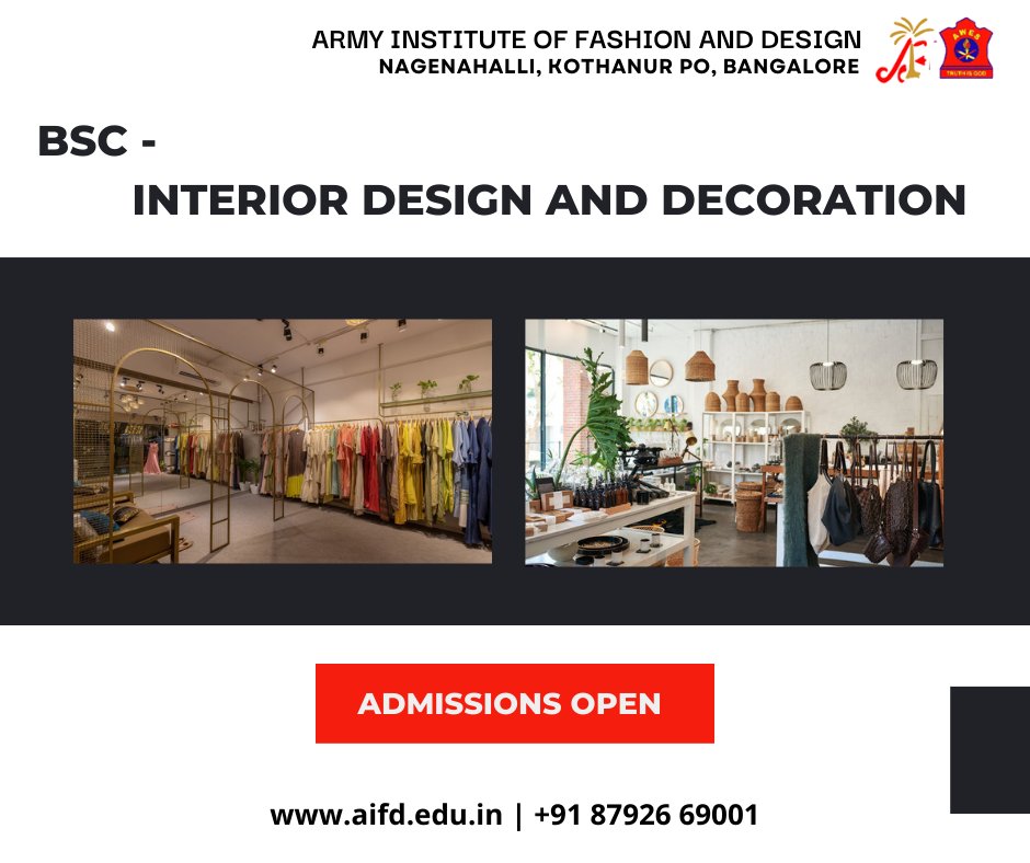 Aifdbangalore's tweet photo. Check here for more https://t.co/TUb3heycQo
#TopDesigncollegesinIndia #fashiondesigncollegesinbangalore #interiordesigncourses #fashionandappareldesign #appareldesign #visualmerchandising #bengaluru #aifd #fashiondesign #degreecollege #admissions #topplacements #bestdesigncollege https://t.co/EdarEJJHt5
