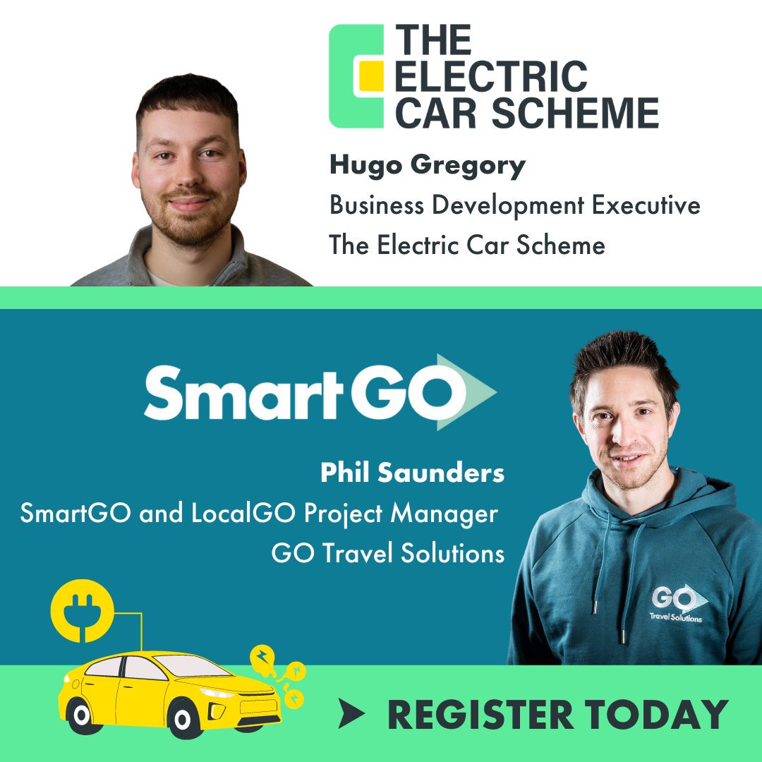 Join us at our webinar on 31st May 2023, where you'll discover how your organisation can benefit from offering an electric vehicle (EV) salary sacrifice scheme to your staff. Register today: bit.ly/3I3Newj #EV #electricvehicle #salarysacrifice #employeebenefit