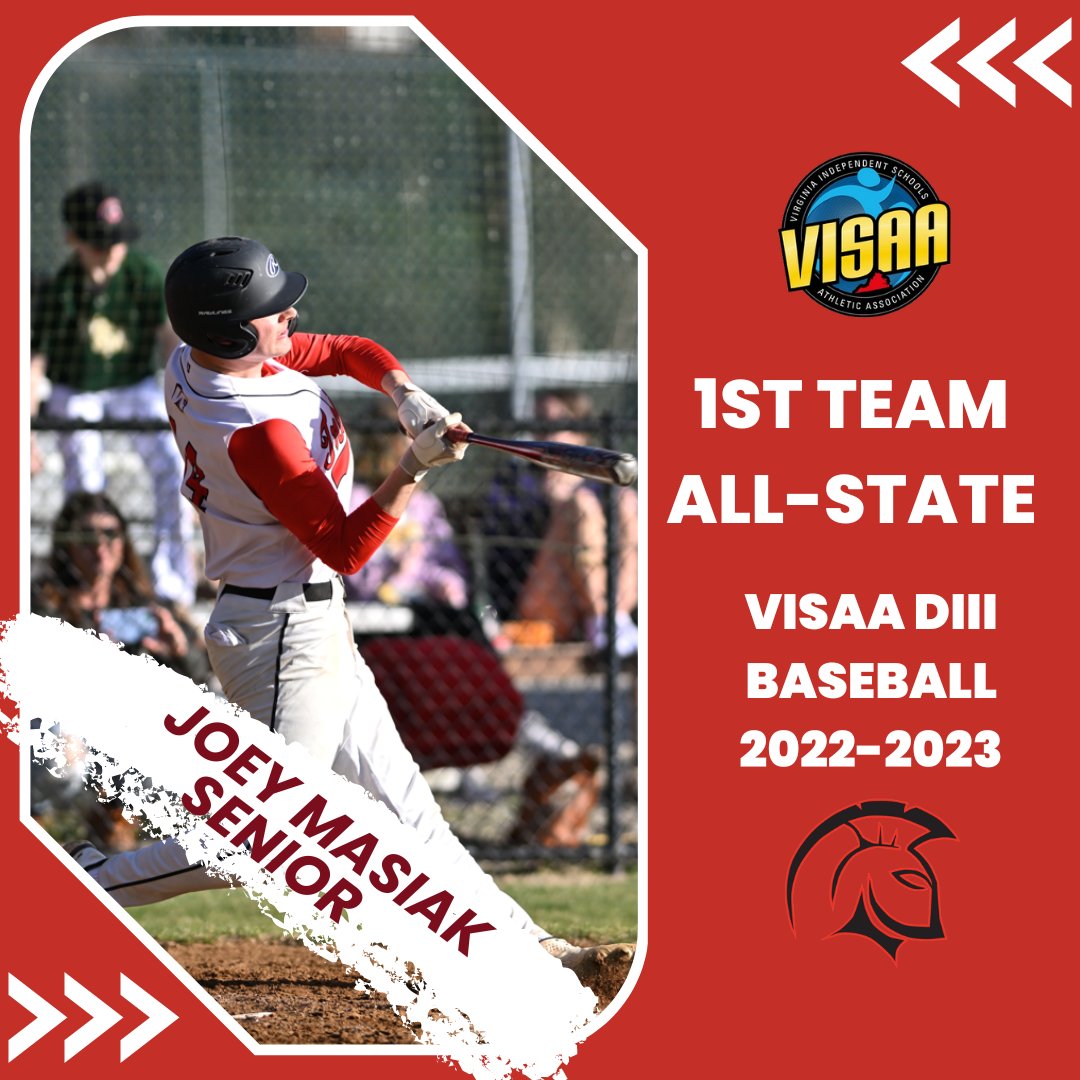 Congratulations to Joey Masiak for being named 1st Team All-State in Baseball!
