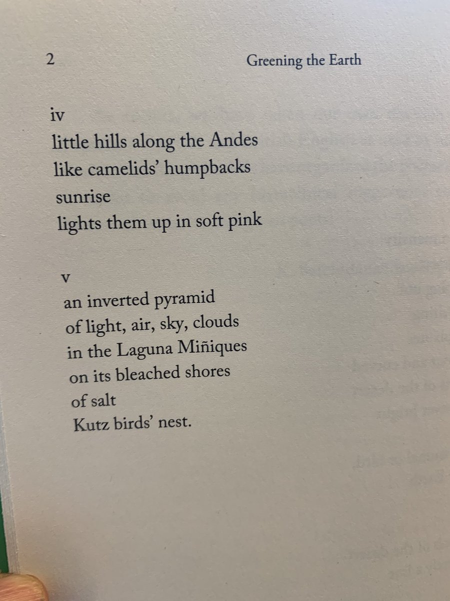 Delighted to receive a copy of the global #ecopoetry anthology Greening the Earth from @mileeashwarya, the publisher of Penguin Random House India. The anthology edited by @Satchida and @nishi_chawla and published by @PenguinIndia begins with my poem ’#Atacama’.
