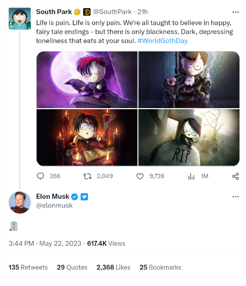 We did say Elon LOVES South $PARK 👀

This will continue.