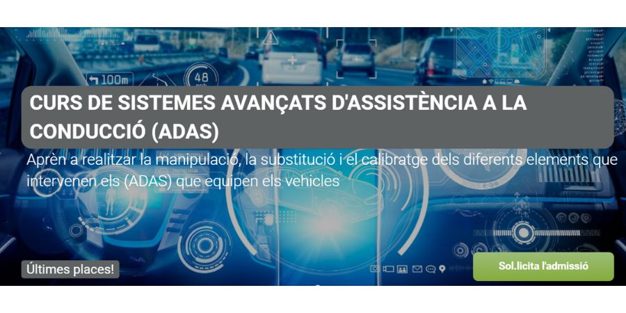 CMS_UPC's tweet photo. 📢ÚLTIMES PLACES!
🚗Curs de Sistemes avançats d'assistència a la conducció (ADAS)
⏰Dimecres: 17:30 a 21:30h i Dijous: 17:30 a 21:30h
🔗Inscripcions: https://t.co/YNHMQcHjzj
#automocio #formacio #upc #CampusMobilitatSostenible
@la_UPC https://t.co/YxPKvwnSGI