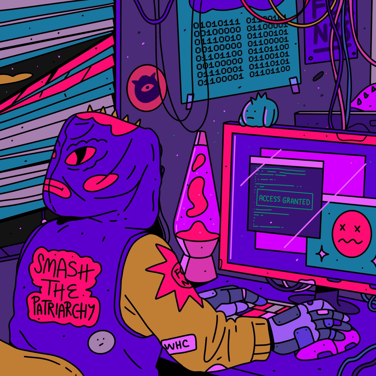 Dystopia or utopia, you decide. Women Hackers Club will be minting round 2 on Polygon. A new reality awaits.

#WomenHackersClub #NFTs #PolygonNFTs  
<a href="/onPolygon_/">onPolygon</a> @0xPolygonLabs
