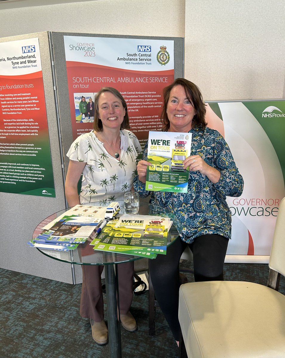 NHSProviders's tweet photo. Find out how @SCAS999 went on tour to 10 sites to promote recruitment and advertise various vacancies across their trust. #GovernorFocus
Read more ➡️ https://t.co/Xw3biph11j https://t.co/yOdCKS66EA