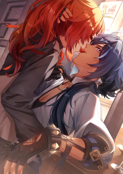 #ガイディル #kaeluc  キスの日!!!