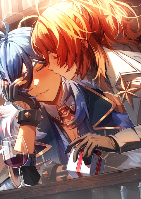 #ガイディル #kaeluc  キスの日!!!