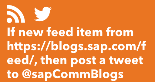 sapCommBlogs's tweet image. BTW - If someone builds a Mastodon version of this - I'll update the community on that also - Content: SCN: {{EntryTitle}} {{EntryUrl}} {{EntryAuthor}}
