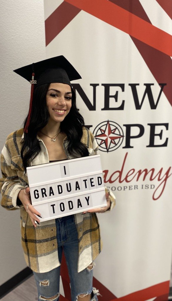 Congratulations to the final three amazing New Hope Academy graduates from the Class of 2023, Jerrikah Plank, Zavian Martinez, and Kaitlynn Caley!